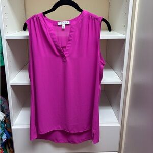 Chaus Hot Pink Top size Small NWOT